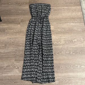 Black and white dress